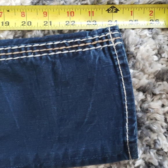 Rock Revival Sorrel Capri Jean's.  Size 25. - Picture 8 of 8